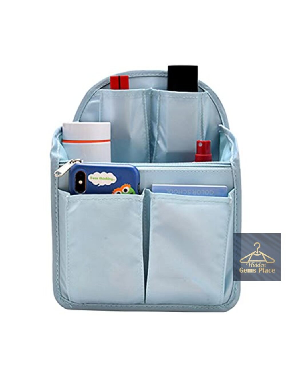 Nylon Backpack Organizer Insert Lightweight Compact Foldable Travel